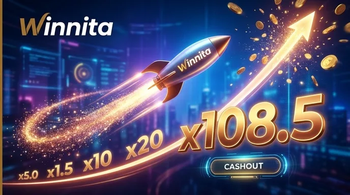 Curva di un crash game con moltiplicatore in salita e cashout dorato, alternativa veloce alle slot